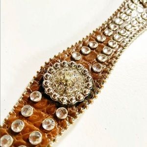 Youth Western Leather Rhinestone ARIAT Belt